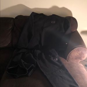 Champion sweat suit